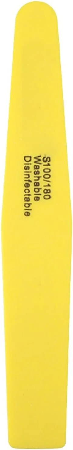 سوهان و بافر ناخن، کیت ابزار مانیکور قابل استفاده مجدد دو طرفه با درجه زبری مختلف، ابزار بلوک بافر مراقبت از هنر مستطیلی حرفه ای (D، تک سایز)