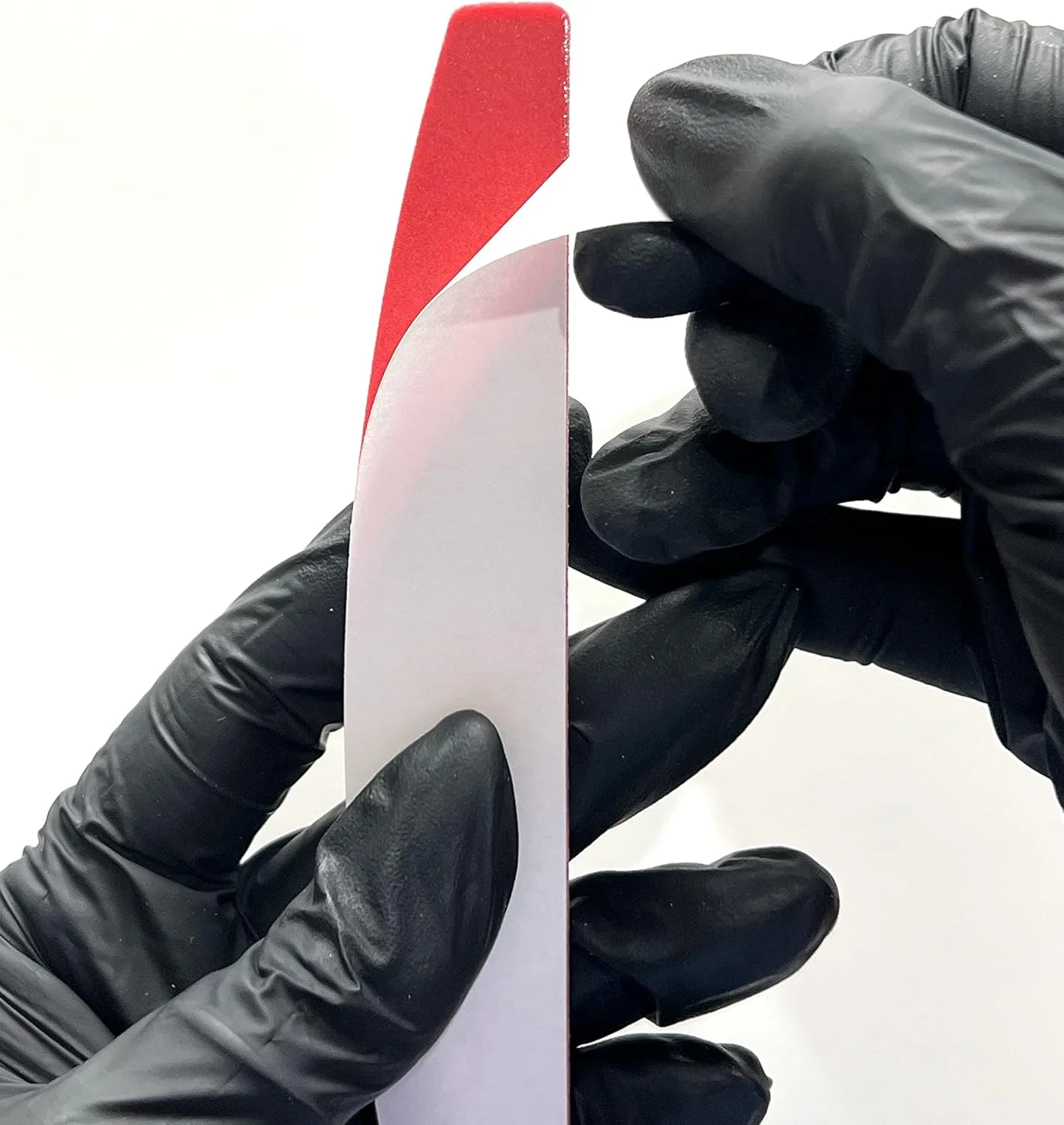 سمباده هلالی یکبار مصرف سفید STALEKS PRO Expert 40 برای پایه سوهان ناخن (دانه بندی 150، 30 عدد) – سوهان های سمباده ای لایه فوم نرم برای پرداخت ناخن مصنوعی (162x24 میلی متر)