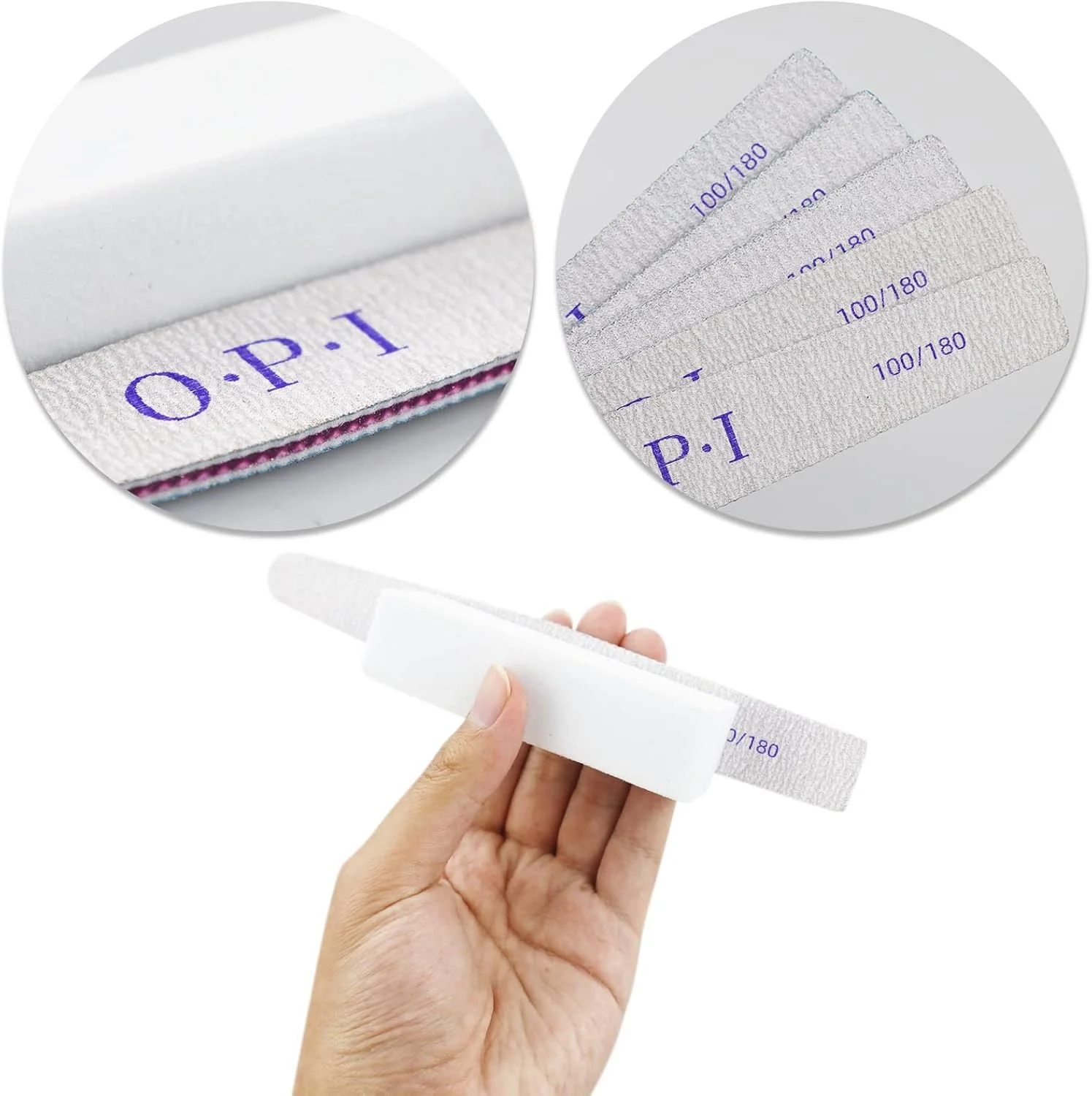 ۱۰ عدد سوهان ناخن سفید، مناسب برای صاف کردن، شکل دادن و صیقل دادن ناخن های طبیعی، اکریلیک و ژلیش ۱۰ عدد سوهان ناخن سفید، مناسب برای صاف کردن، شکل دادن و صیقل دادن ناخن های طبیعی، اکریلیک و ژلیش