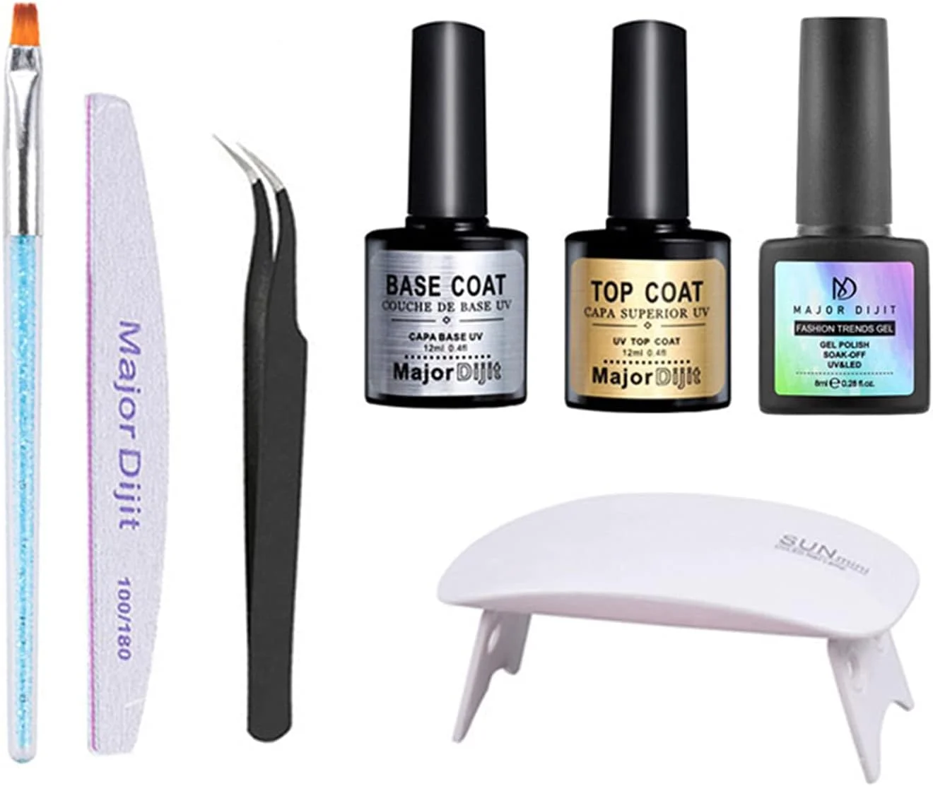 لاک ژل حرارتی Fawoonu، ست طراحی ناخن لاک ژل حرارتی، لاک مایع ترموکرومیک، لامپ UV، قلم طراحی ناخن، سوهان ناخن لاک ژل حرارتی Fawoonu، ست طراحی ناخن لاک ژل حرارتی، لاک مایع ترموکرومیک، لامپ UV، قلم طراحی ناخن، سوهان ناخن