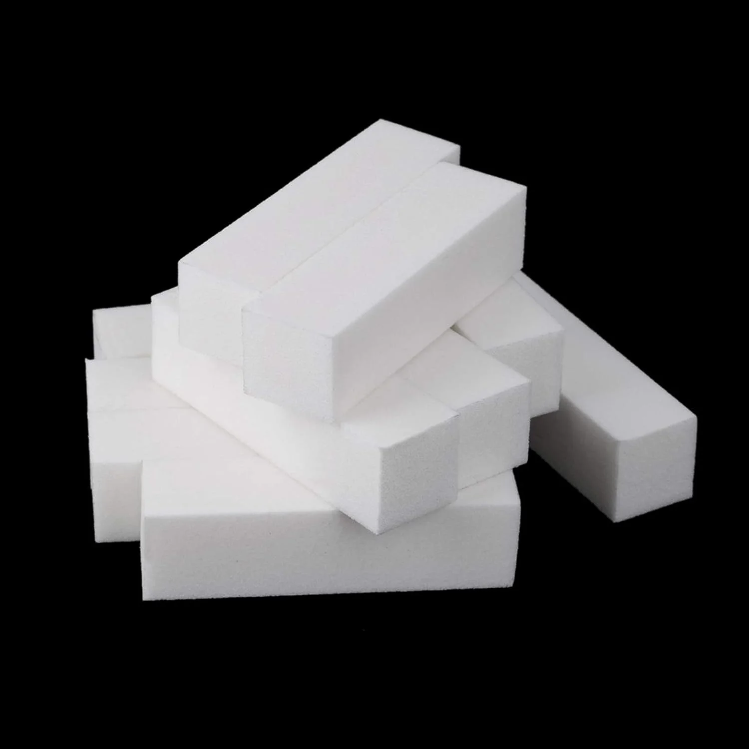 ابزار ناخن، مجموعه ۱۰ عددی بافر سفید فاوونو، ابزار سوهان و مراقبت از ناخن های آکریلیک