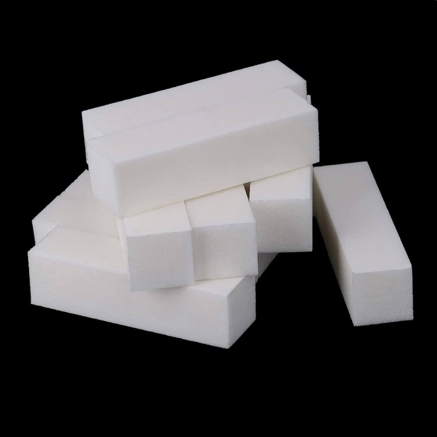 ابزار ناخن، مجموعه ۱۰ عددی بافر سفید فاوونو، ابزار سوهان و مراقبت از ناخن های آکریلیک