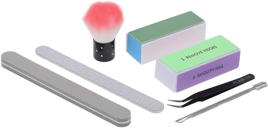 ست ابزار مانیکور Fawoonu شامل ۷ عدد سری سوهان برقی ناخن، برس ناخن، سوهان سمباده ای، گیره، عقب زننده پوست، موچین،بافر ۴ طرفه، اسفنج براق کننده ناخن ست ابزار مانیکور Fawoonu شامل ۷ عدد سری سوهان برقی ناخن، برس ناخن، سوهان سمباده ای، گیره، عقب زننده پوست، موچین،بافر ۴ طرفه، اسفنج براق کننده ناخن