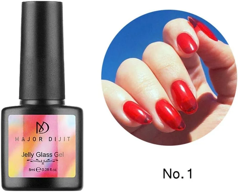 ست مانیکور Fawoonu، ست 18 تکه مانیکور به همراه لامپ LED UV 5 واتی، چسب ناخن، پولیش، سنگ های تزئینی، پودر دیپینگ و ابزار طراحی ناخن