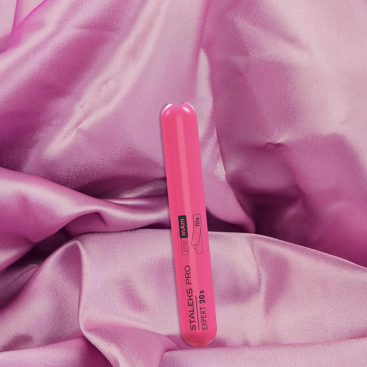 سوهان ناخن پلاستیکی اریب استالکس، صاف (پایه) SPBE-20s، صورتی