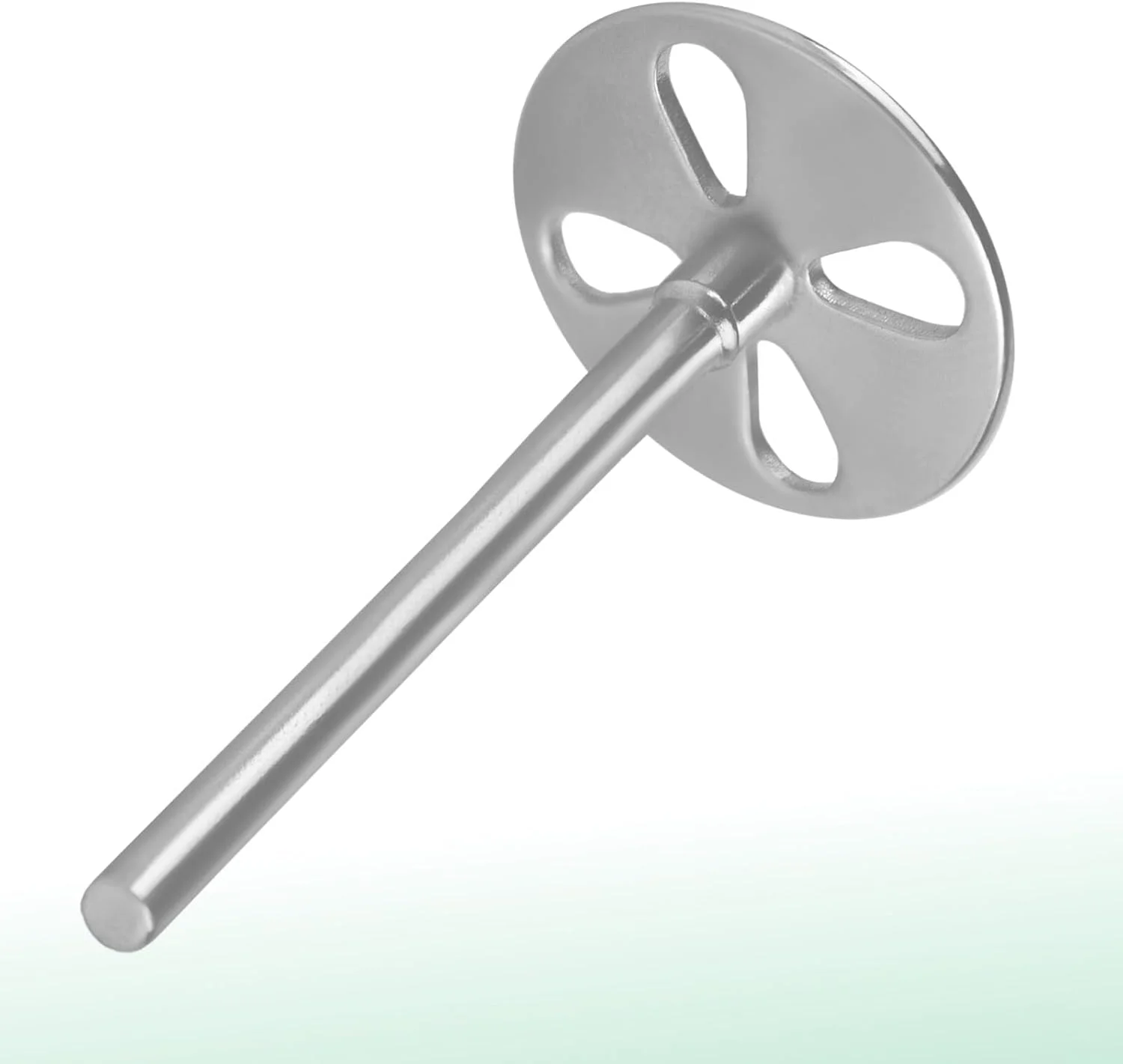 دیسک پدیکور استالکس مدل Pododisc Expert، استیل ضد زنگ، سایز بزرگتر + 5 پد یکبار مصرف چسبی با درجه زبری 180، قطر 15 میلی متر