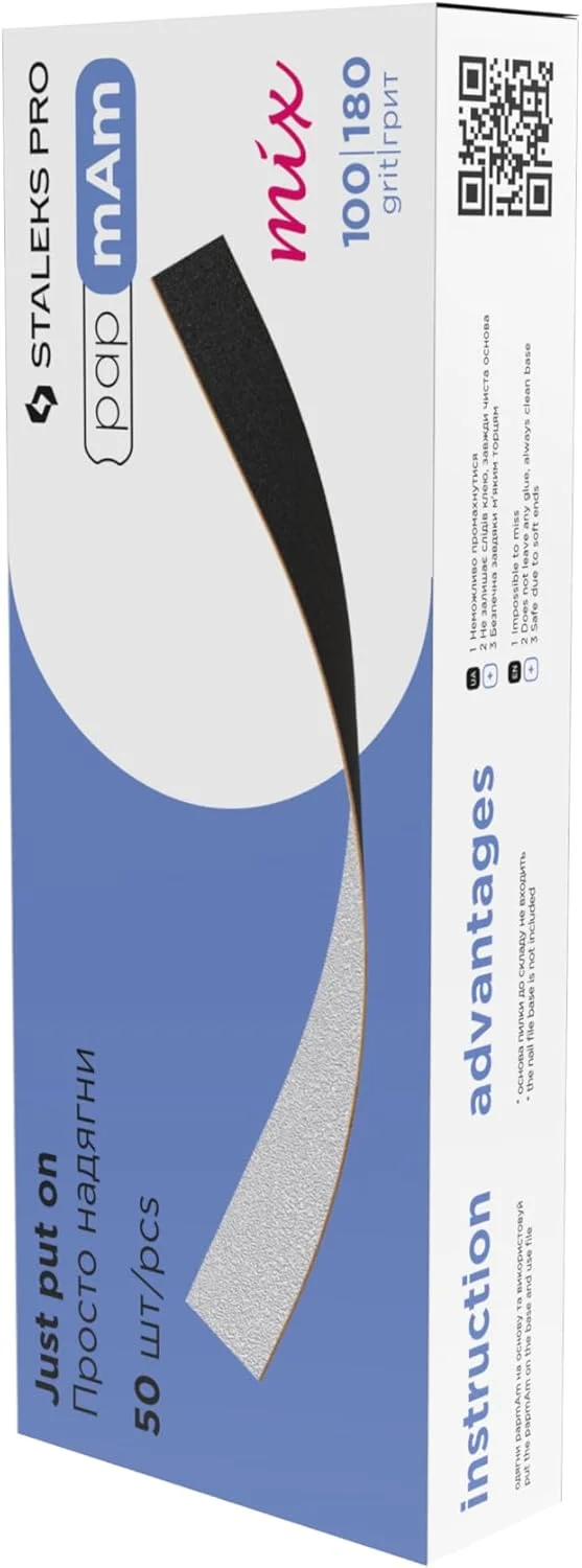 برگه سمباده دو طرفه تعویضی STALEKS Expert papmAm DFCEMIX-22-100/180، بسته 50 عددی، زبری 100/180