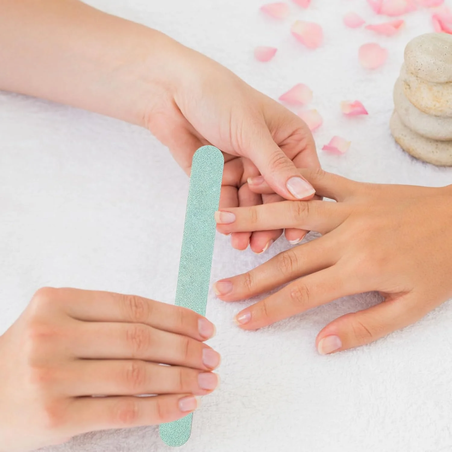 بلاک بافر ناخن 10 عددی برای ناخن طبیعی، مجموعه بلاک بافر ناخن با گریت 400 و 6000، سوهان ناخن دو طرفه و بافر ناخن با درخشش بالا، صاف کننده ناخن بادوام و قابل حمل برای استفاده در منزل و سالن