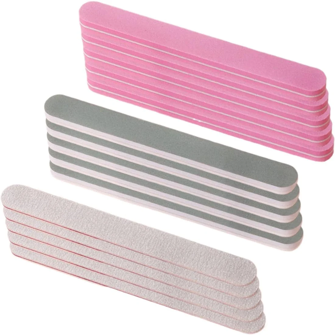 بسته 15 عددی سوهان ناخن حرفه ای، سوهان برای ناخن های ژلی، سمباده، سوهان اسفنجی ناخن، ابزار مانیکور، برای ناخن ها، آرایشگاه، حیوانات خانگی