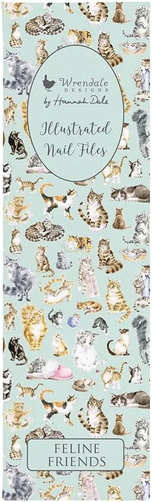 ست سوهان ناخن طرح گربه «دوستان گربه‌سان» ورندیل دیزاینز