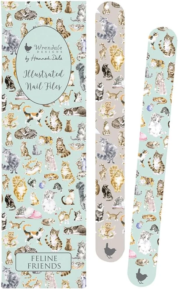 ست سوهان ناخن طرح گربه «دوستان گربه‌سان» ورندیل دیزاینز