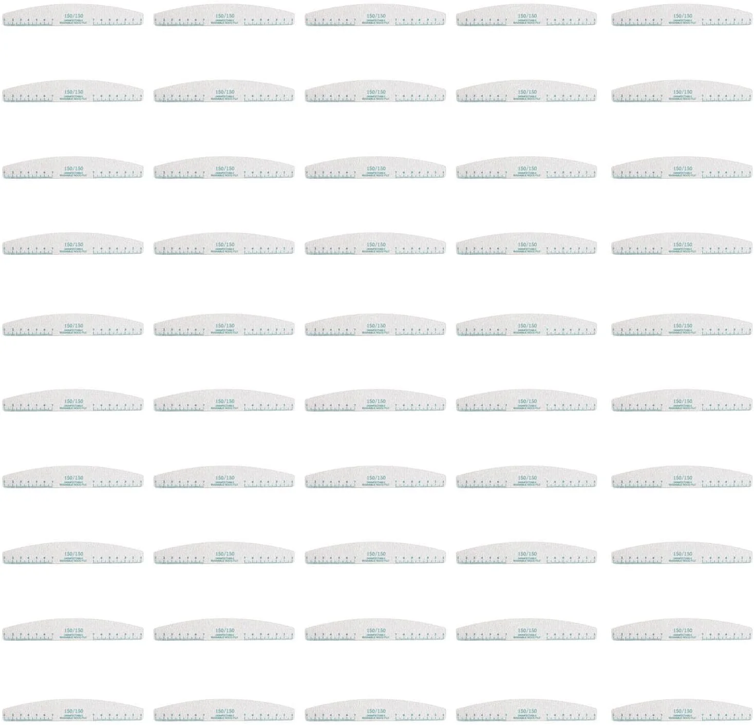 سوهان ناخن سیریسورا 50 عددی، درجه زبری 150/150، قابل شستشو و استفاده مجدد، مناسب برای استفاده حرفه ای
