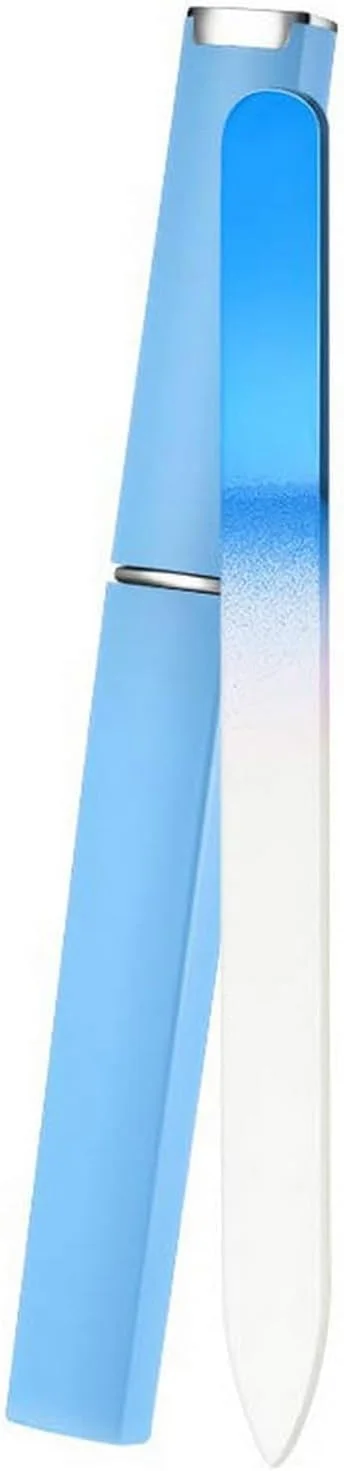 سوهان ناخن کریستل آبی فیروزه ای