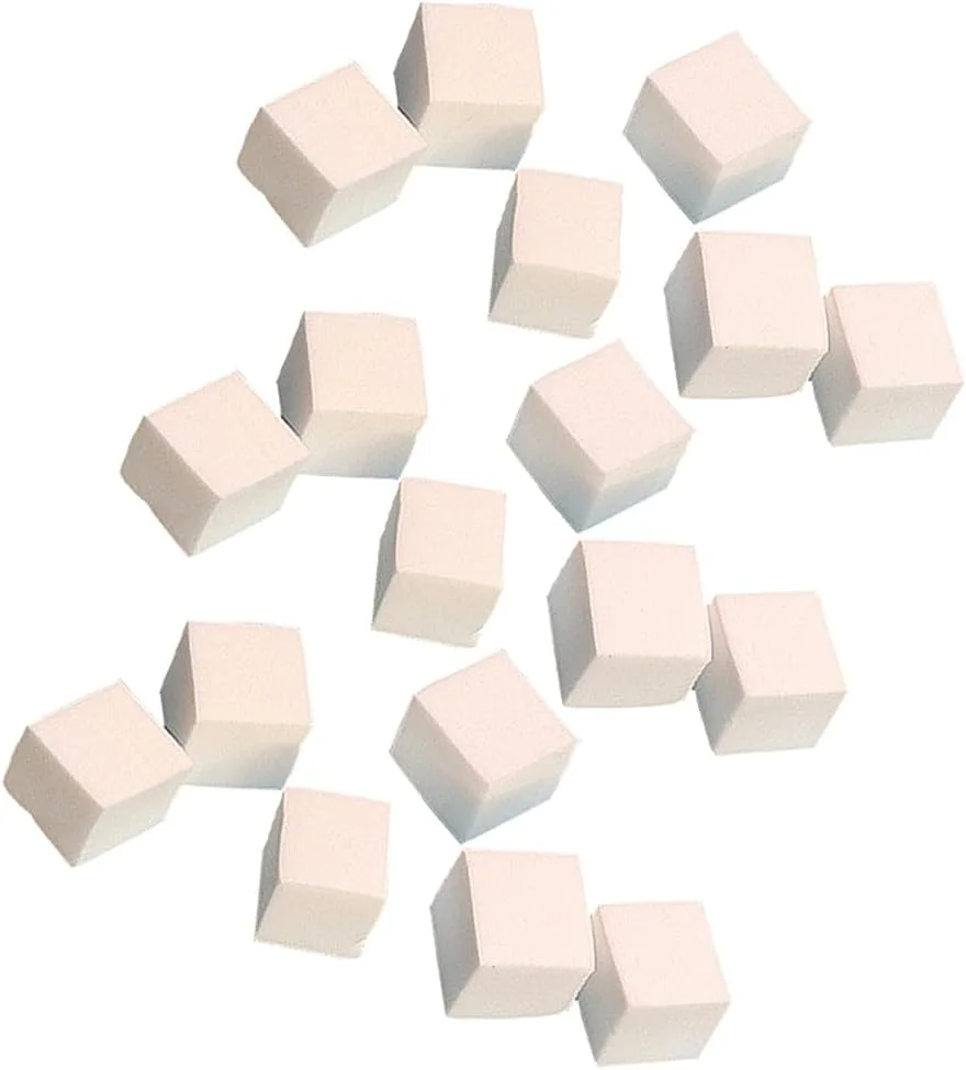 بسته 100 عددی سوهان ناخن مینی، اسفنجی، مناسب برای پولیش و مانیکور ناخن، سفید