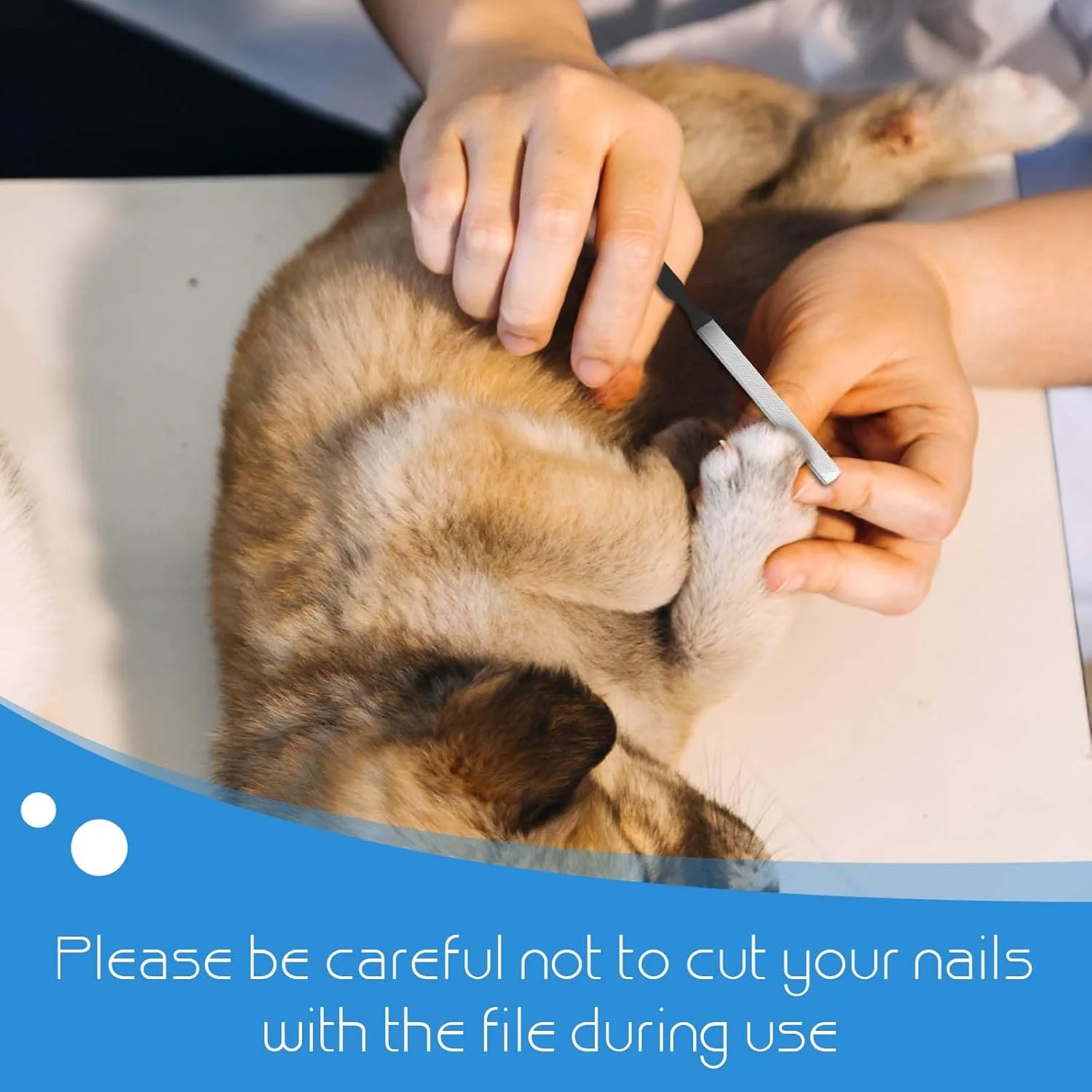 دو عدد سوهان ناخن پا برای ناخن های ضخیم، سوهان ناخن حرفه ای 4 طرفه، ابزار مانیکور و پدیکور از جنس استیل ضد زنگ برای مردان، سالمندان و سگ ها