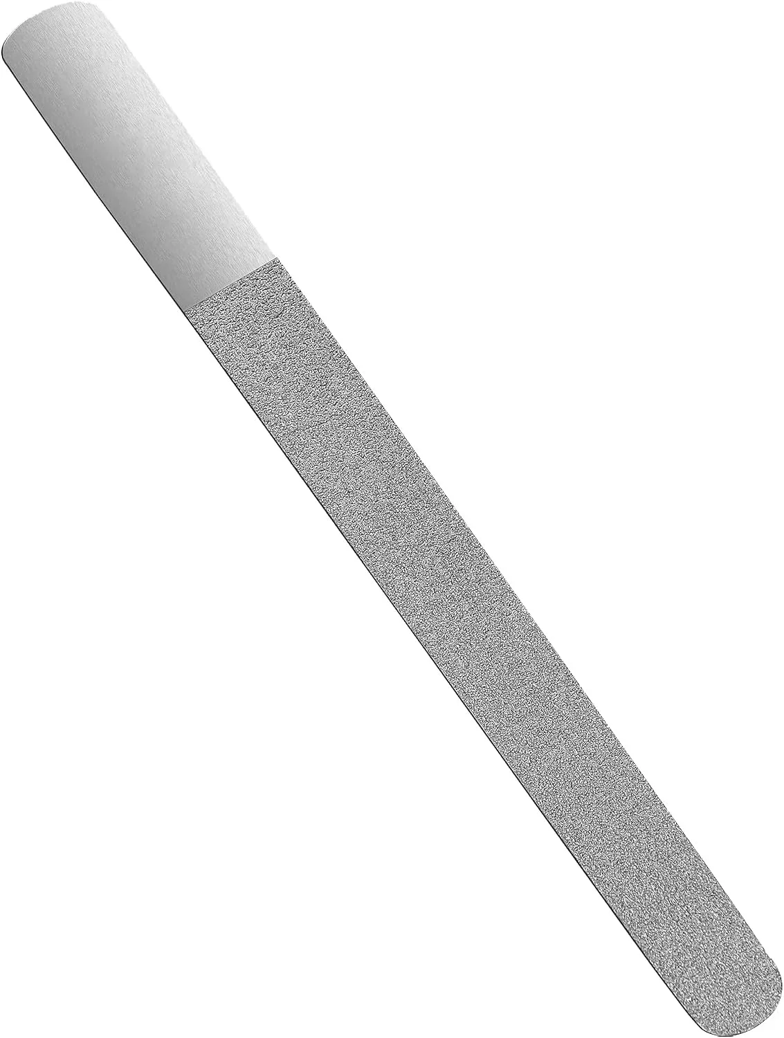 سوهان ناخن فلزی کوچک، سوهان ناخن دو طرفه با دانه بندی زبر و نرم، ابزار مانیکور استیل ضد زنگ اتوکلاو، سوهان پدیکور برای از بین بردن پینه و ناخن های ضخیم، مناسب برای استفاده در منزل و سالن