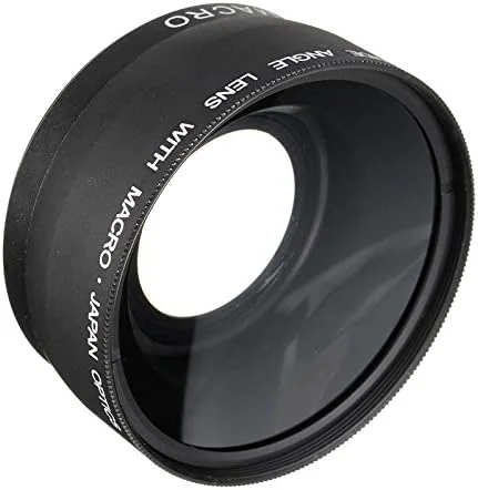 لنز دوربین واید انگل 58 میلی‌متری 0.45X MASUNN برای دوربین‌های Canon Eos 350D 400D 450D 500D 1000D 550D 600D 1100D Dslr