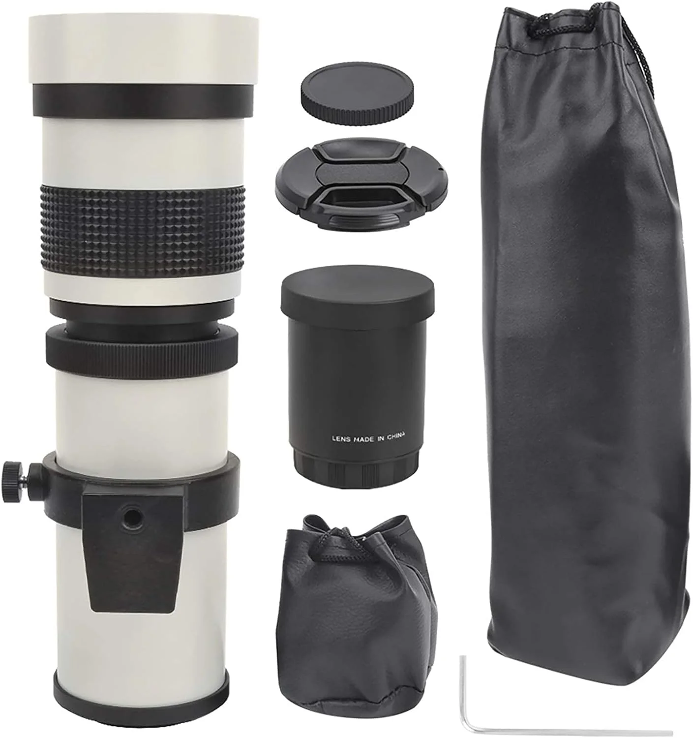 لنز تله فوتو 420-800 میلی‌متری F8.3-16 با زوم و فوکوس دستی برای دوربین‌های با مانت Canon EF-S