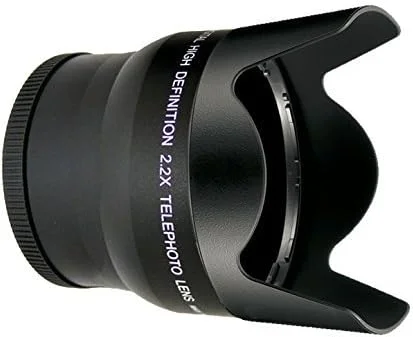 لنز تله فوتو با کیفیت بالا Hila Canon EF-S 18-135mm f/3.5-5.6 IS با بزرگنمایی 2.2 برابر (این مورد بر روی لنز Canon EF-S 18-135mm f/3.5-5.6 IS نصب می شود، با حلقه ارائه شده)