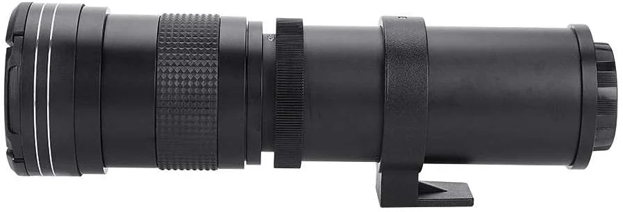 لنز تله فوتو 420-800 میلی‌متری F/8.3-16 با زوم دستی برای دوربین‌های DSLR کانن، نیکون، سونی و پنتاکس