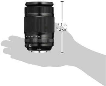 لنز تثبیت کننده تصویر اپتیکال فوجی فیلم فوجینون XF55-200mm F3.5-4.8 R LM
