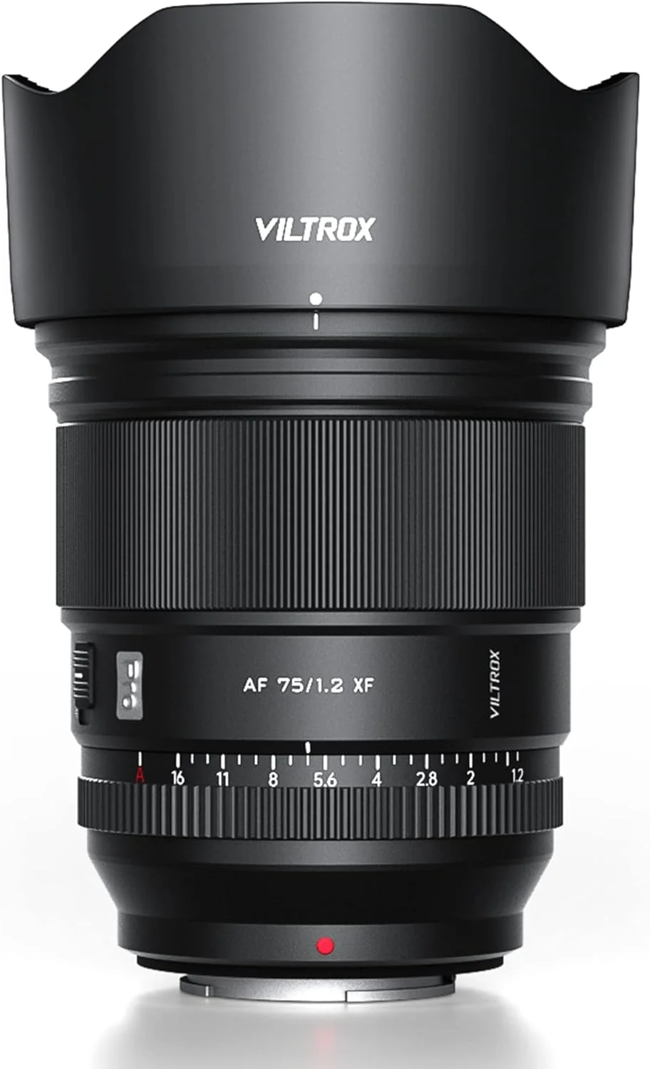لنز فوکوس خودکار VILTROX 75mm f/1.2 F1.2 XF PRO، سازگار با دوربین های فوجی X-Mount مدل X-T5 X-H2 X-H2S X-T30 II X-T4 X-A7 X-E3 X-E4 X-H1X-Pro2 X-T4 X-T10 X-T20