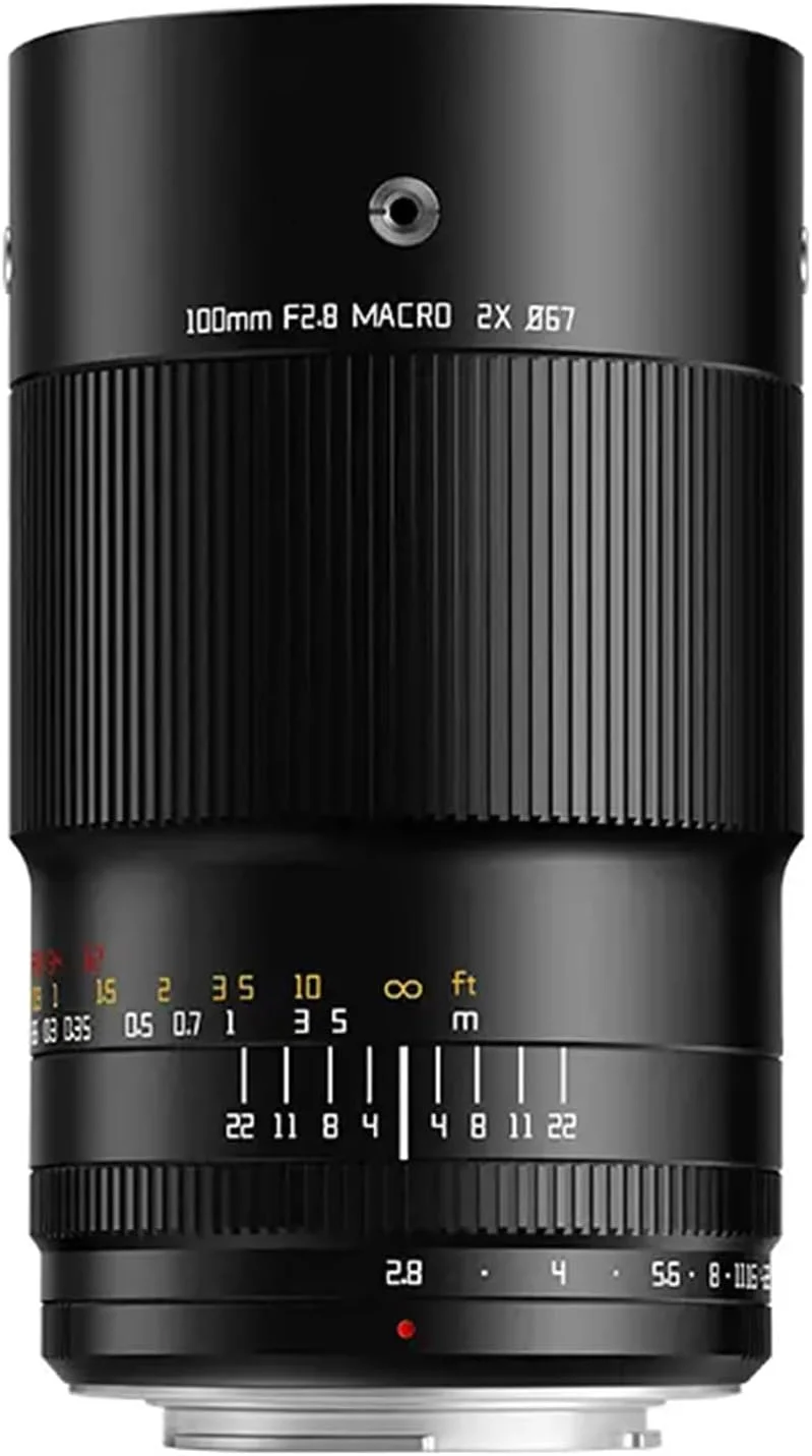 لنز ماکرو 100mm F2.8 با بدنه فلزی و مانت کفشک سرد TTArtisan سازگار با مانت Sony E - مشکی