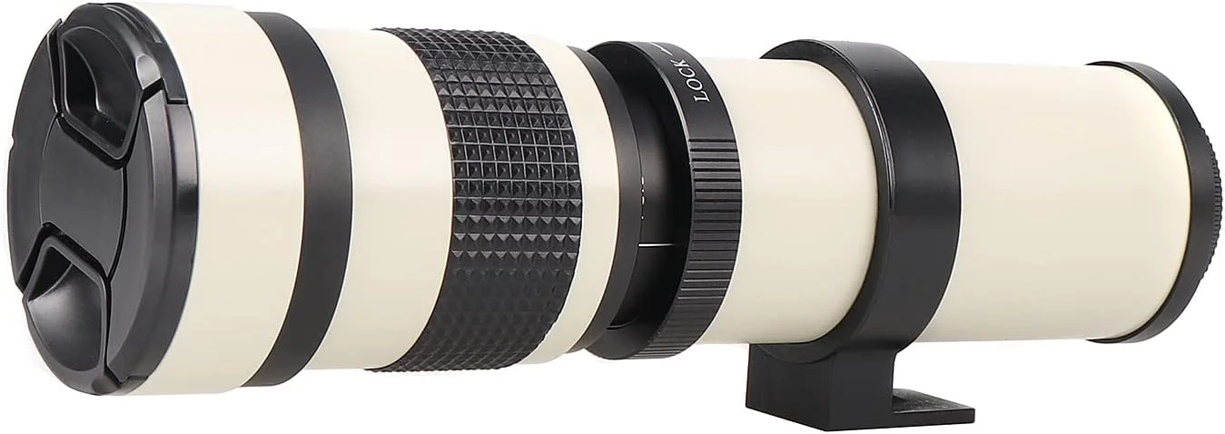 لنز تله فوتو زوم 420-800 میلی‌متری F/8.3-16 برای دوربین‌های DSLR کانن 5D3 800D 70D