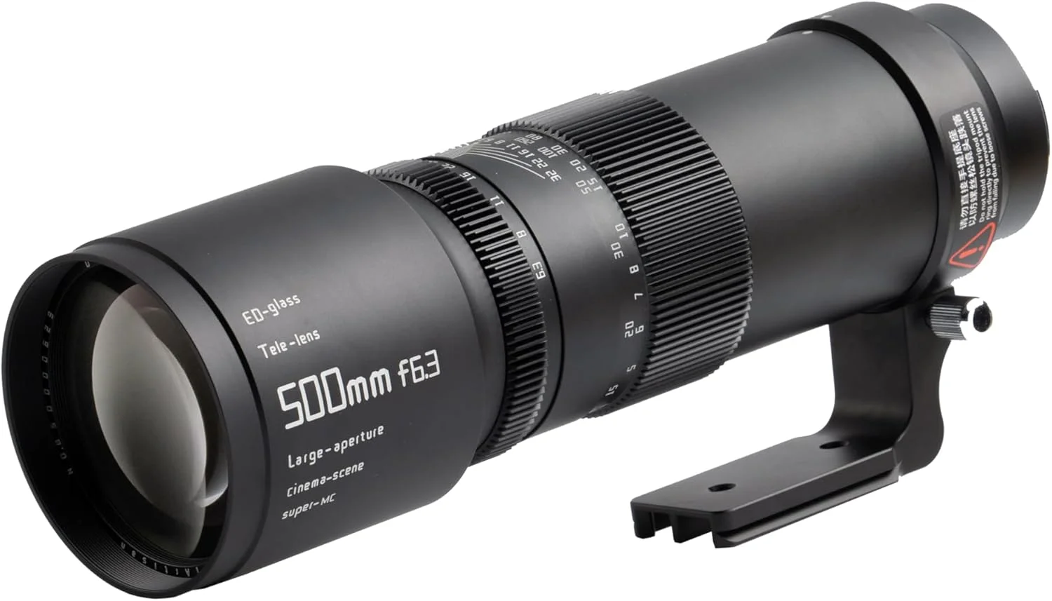 لنز تله فوتو 500mm F6.3 با بدنه فلزی TTArtisan سازگار با مانت Canon EF - مشکی