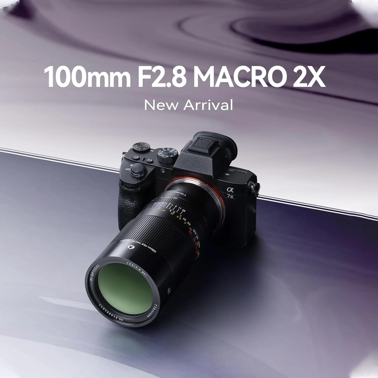 لنز دوربین ماکرو TTARTISAN 100mm F2.8 2X با مانت Nikon Z، لنز فوکوس دستی با فرمت کامل برای عکاسی مینیاتوری