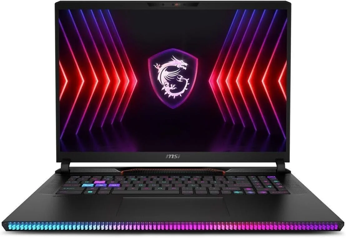 لپ تاپ MSI RAIDER GE78 HX 14VIG-658TR، پردازنده Core 9 14900HX، صفحه نمایش 17.0 اینچ QHD+ 240Hz، رم 64 گیگابایت، کارت گرافیک RTX4090 GDDR6 18GB، حافظه SSD 2 ترابایت، ویندوز 11 پرو لپ تاپ MSI RAIDER GE78 HX 14VIG-658TR، پردازنده Core 9 14900HX، صفحه نمایش 17.0 اینچ QHD+ 240Hz، رم 64 گیگابایت، کارت گرافیک RTX4090 GDDR6 18GB، حافظه SSD 2 ترابایت، ویندوز 11 پرو