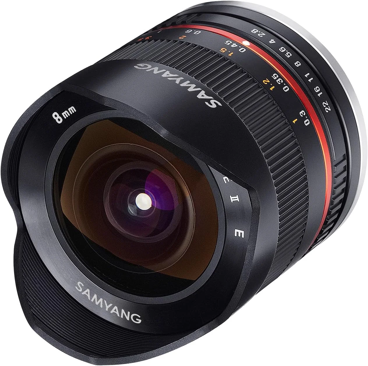 لنز چشم‌ماهی 8 میلی‌متری F2.8 II Samyang با فوکوس دستی برای Sony-E - مشکی