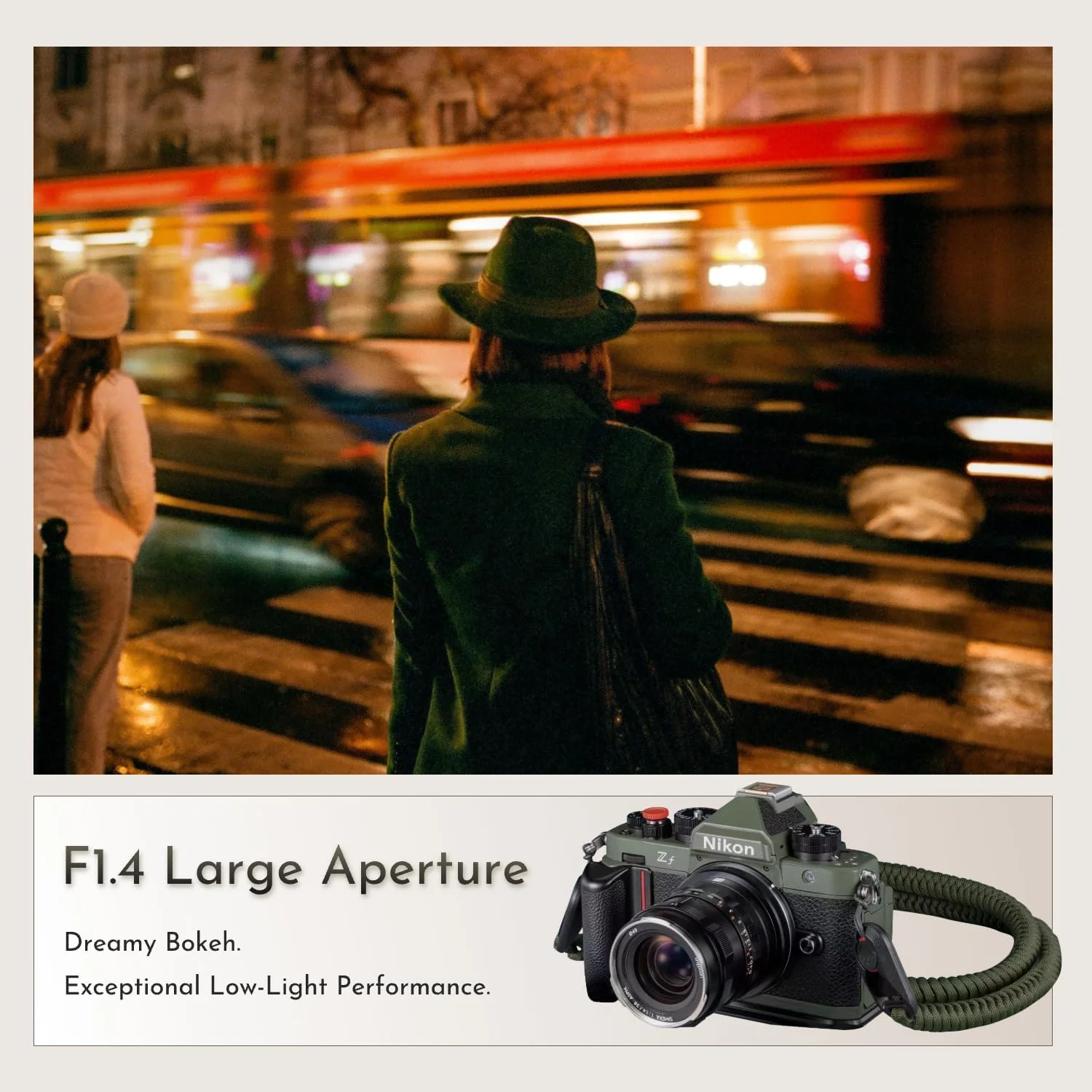 لنز دستی Thypoch Simera 28mm f/1.4 با دهانه Z برای دوربین های نیکون فول فریم و APS-C - مشکی