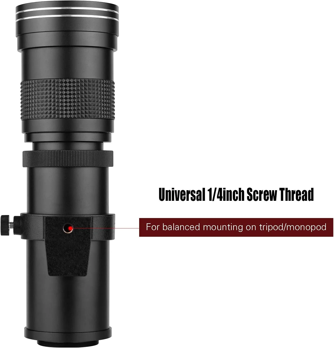 لنز دوربین سوپر تله فوتو زوم MF با مانت T مدل F/8.3-16 420-800mm + مجموعه فیلترهای UV/CPL/FLD + لنز تله کانورتور 2X 420-800mm + حلقه آداپتور T2-EOS جایگزین برای Ni-kon AI Mount D850 D810 D800