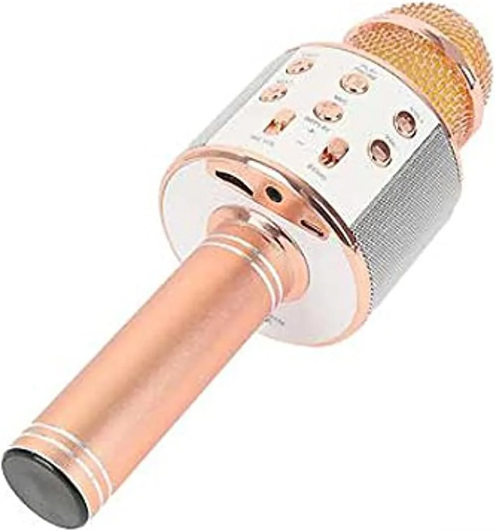 میکروفون کارائوکه دستی بلوتوثی بی سیم Wster - مدل MIC-WS-858