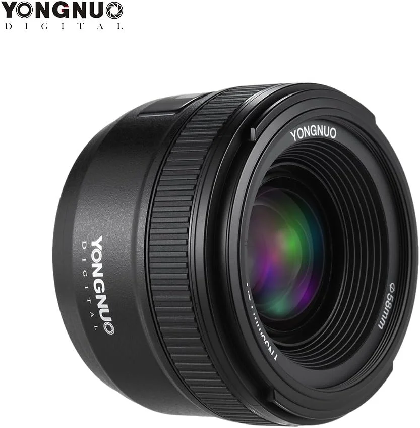 لنز زاویه باز ثابت 35 میلی‌متری Morelian YN35mm F2N f2.0 با فوکوس خودکار/دستی دهانه F برای دوربین‌های نیکون D7200 D7100 D7000 D5300 D5100 D3300 D3200 D3100 D800 D600 D300S D300 D90 D5500 D3400 D500 DSLR