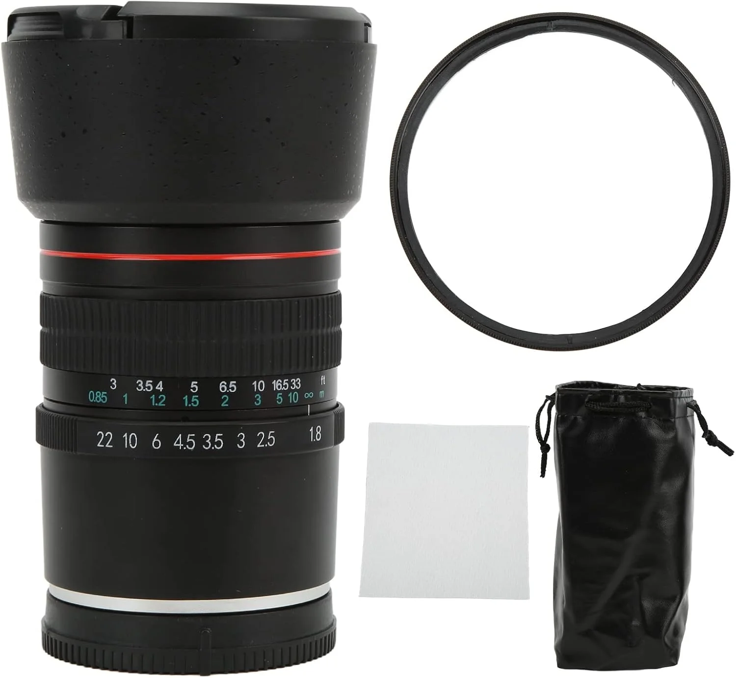 لنز دوربین با دیافراگم بزرگ Meiyya، لنز پرتره فول فریم با فوکوس دستی و زاویه دید 28.3 درجه برای دوربین بدون آینه A6400