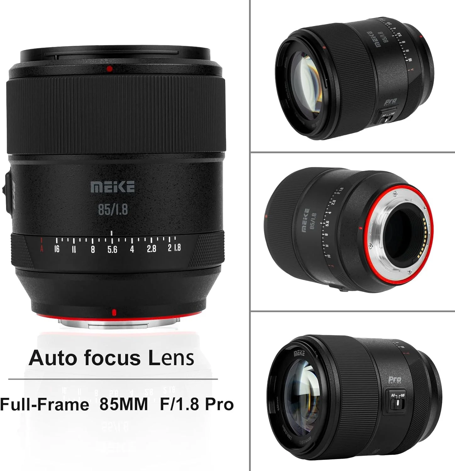 لنز تله فوتو متوسط 85mm f1.8 Pro II فول فریم با فوکوس خودکار STM و رزولوشن بالای 8K برای دوربین های بدون آینه Fujifilm X-Mount مدل های X-S10 XT4 XT5 XT10 XT20 X-A2 X30 X70