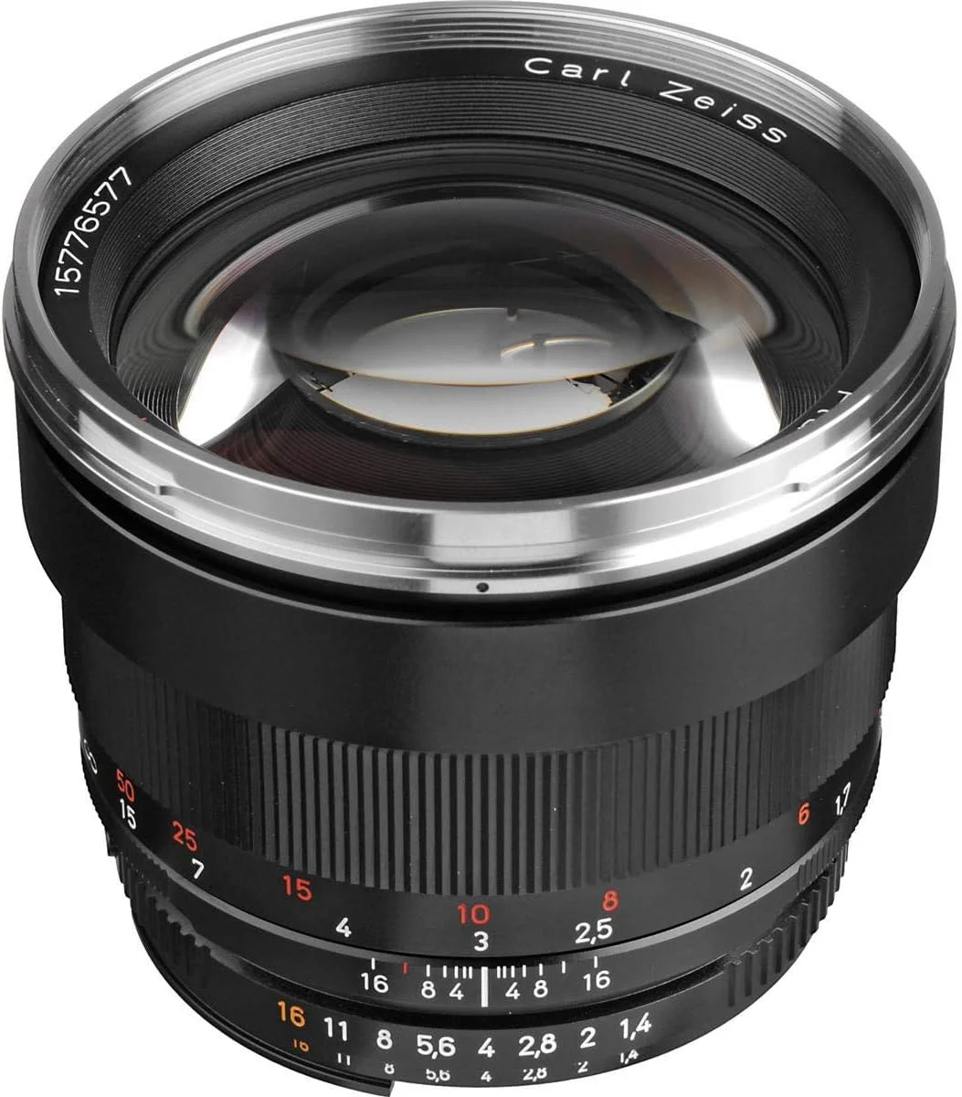 لنز دوربین زایس کلاسیک Planar ZF.2 T* 85mm f/1.4 استاندارد برای دوربین های SLR DSLR نیکون با مانت F، مشکی