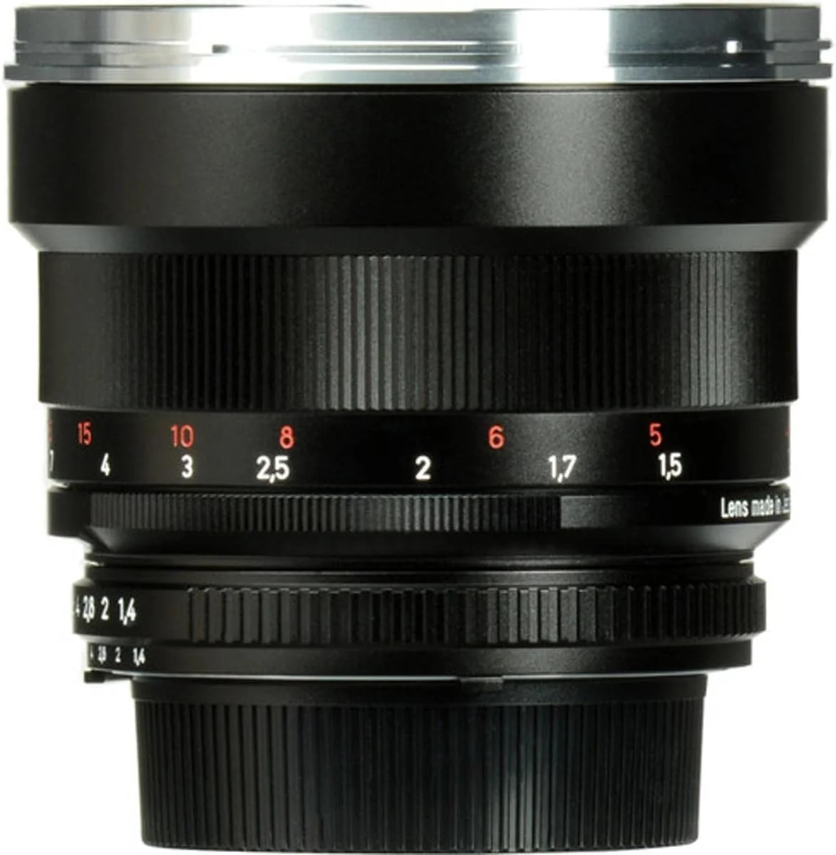 لنز دوربین زایس کلاسیک Planar ZF.2 T* 85mm f/1.4 استاندارد برای دوربین های SLR DSLR نیکون با مانت F، مشکی