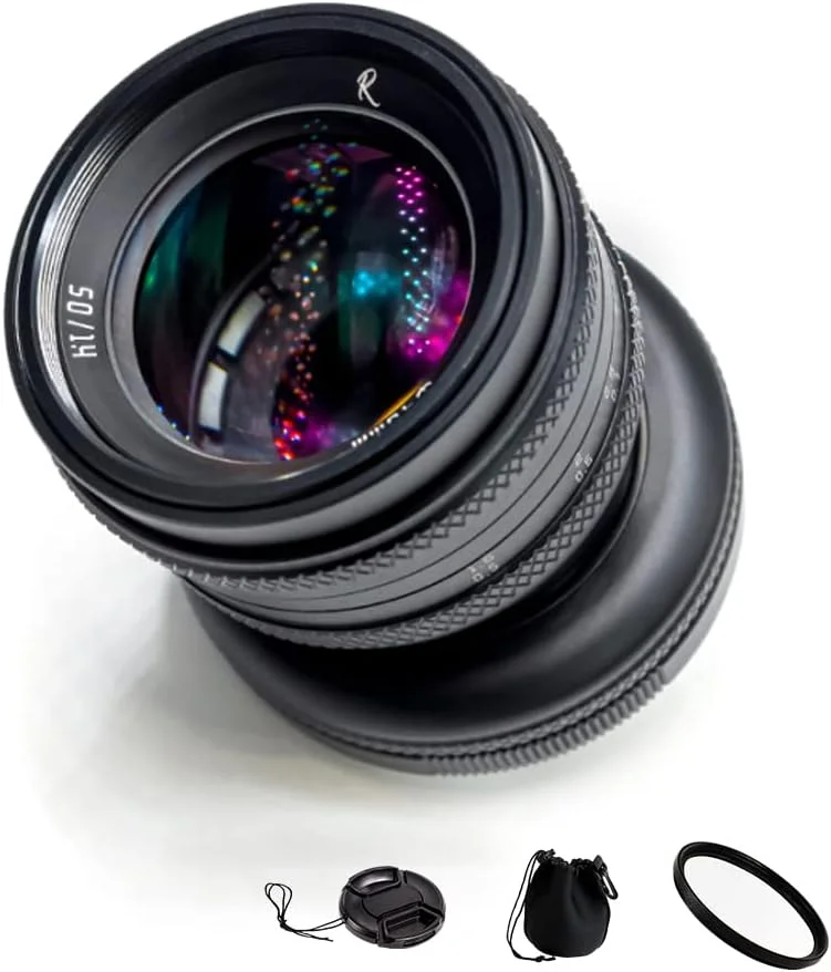 لنز 50mm F1.4 فول فریم با فوکوس دستی و قابلیت تیلت 2in1 مدل مینیاتوری و اسلات فیلتر برای دوربین های نیکون با مانت Z مدل های Z6 Z7 Z6II Z7II Zfc