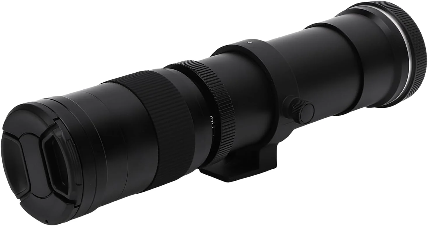 لنز تله فوتو 420 تا 800 میلی‌متری Annadue برای مانت RF، لنز سوپر زوم دستی F8.3 برای عکاسی از حیات وحش و ماه (مشکی)