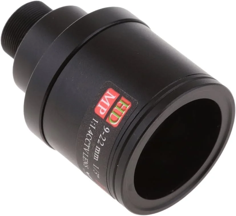 لنز دوربین زوم وریفوکال دستی 9-22 میلی‌متری 1/3 اینچی، لنز وریفوکال 9-22 میلی‌متری با زوم و فوکوس دستی M12