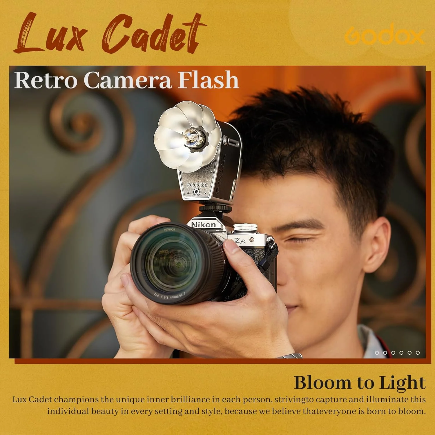 فلاش دوربین رترو گودکس Lux Cadet