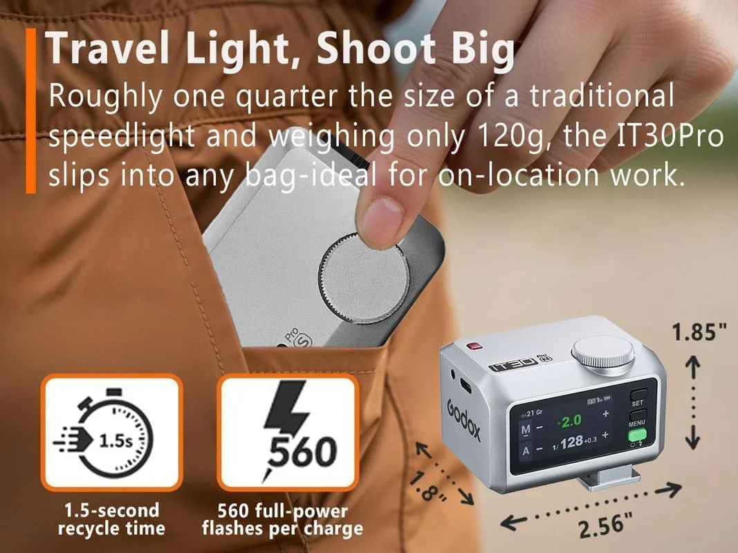 فلاش دوربین GODOX IT30PRO N، فلاش های کوچک IT30 PRO N، فلاش TTL HSS 1/8000s، سازگار با Nikon Z6III Z8 Z5 Z50II Z50 Zfc Z6II Z30 Z6 Z50II Z7II Z8 Z9 D3500 D850 D810 D7500 D5600 (نقره ای) فلاش دوربین GODOX IT30PRO N، فلاش های کوچک IT30 PRO N، فلاش TTL HSS 1/8000s، سازگار با Nikon Z6III Z8 Z5 Z50II Z50 Zfc Z6II Z30 Z6 Z50II Z7II Z8 Z9 D3500 D850 D810 D7500 D5600 (نقره ای)