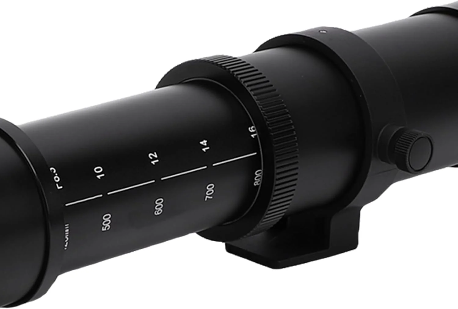 لنز تله فوتو دوربین بدون آینه، F8.3 تا F16 420 تا 800 میلی متر، فوکوس دستی لنز تله فوتو دوربین برای حیات وحش (مشکی)