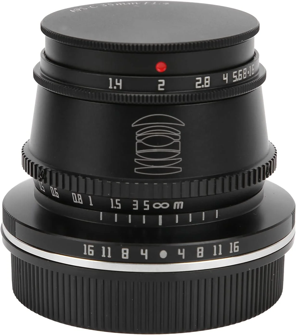 لنز 35mm F1.4 Bewinner، لنز فوکوس دستی با دیافراگم بزرگ آلیاژ درجه هوانوردی برای دوربین