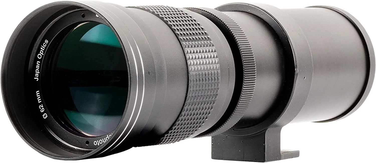 لنز تله فوتو زوم دستی Ultimaxx 420-800mm (با مبدل 840-1600mm) f/8.3-16 HD با مانت T برای دوربین های DSLR کانن EOS 9000D 800D 760D 750D 700D 1300D 1200D T100, 4000D, 3000D, 2000D, 1500D لنز تله فوتو زوم دستی Ultimaxx 420-800mm (با مبدل 840-1600mm) f/8.3-16 HD با مانت T برای دوربین های DSLR کانن EOS 9000D 800D 760D 750D 700D 1300D 1200D T100, 4000D, 3000D, 2000D, 1500D
