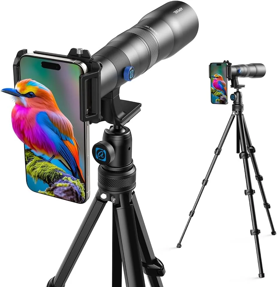 لنز سوپر تله فوتو 50X اپکسل، فاصله کانونی 720 میلی‌متر، ثبت حرفه‌ای و هنری از حیات وحش، ورزش و کنسرت