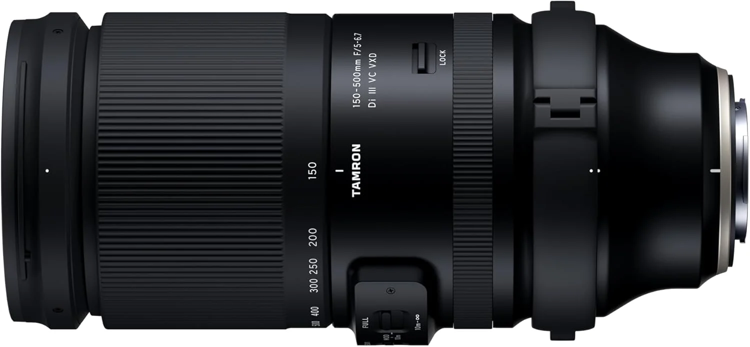 تامرون 150-500mm F/5-6.7 Di III VC VXD - فوجی X - زوم فوق تله فوتو - از منظره تا حیات وحش تا عکاسی ورزشی A057X، نسخه مشکی امارات تامرون 150-500mm F/5-6.7 Di III VC VXD - فوجی X - زوم فوق تله فوتو - از منظره تا حیات وحش تا عکاسی ورزشی A057X، نسخه مشکی امارات